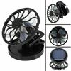 Clip-on Hat Mini Clip Solar Sun Energy Power Panel Cell Cooling Fan Cooler