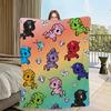 fashion Cartoon cute Blankets Flannel warm comfort T-tokidoki soft plush blanket for sofa living room office bedroom travel gift