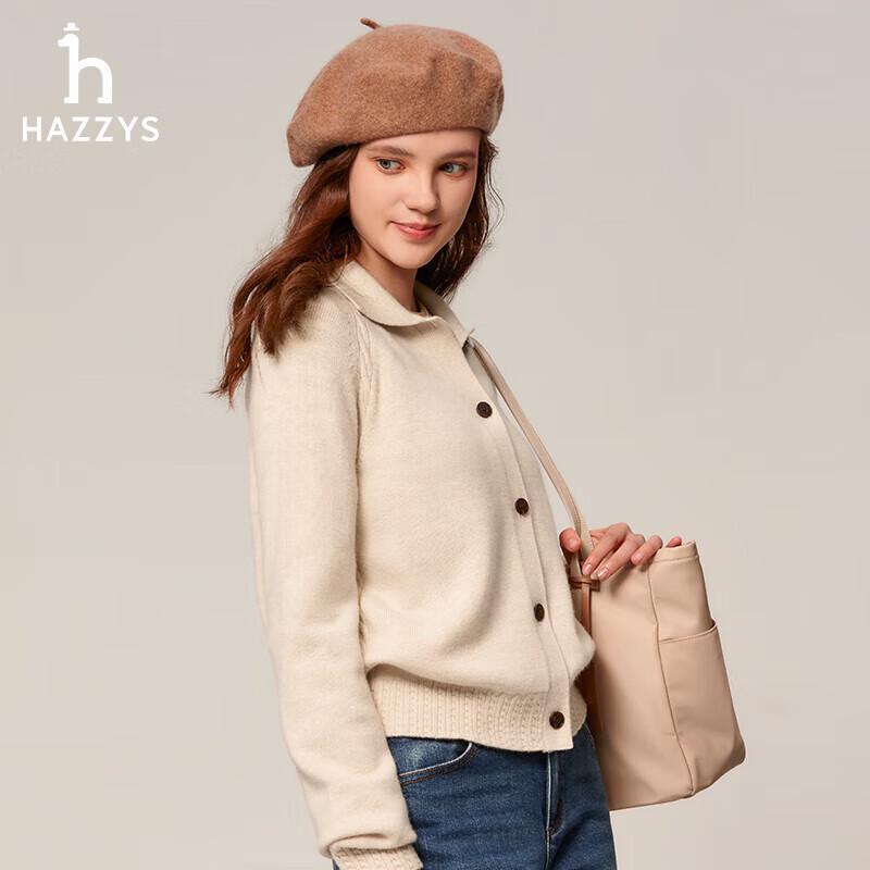 HAZZYS Women's PHIZ Cable Knit Wool Sweater