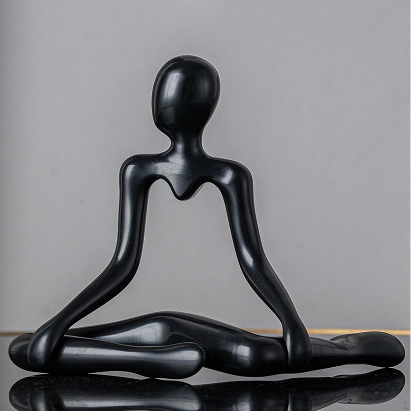 

Статуя мыслителя, абстрактная скульптура, художественные промыслы, декоративная фигурка, настольное украшение для камина чёрный