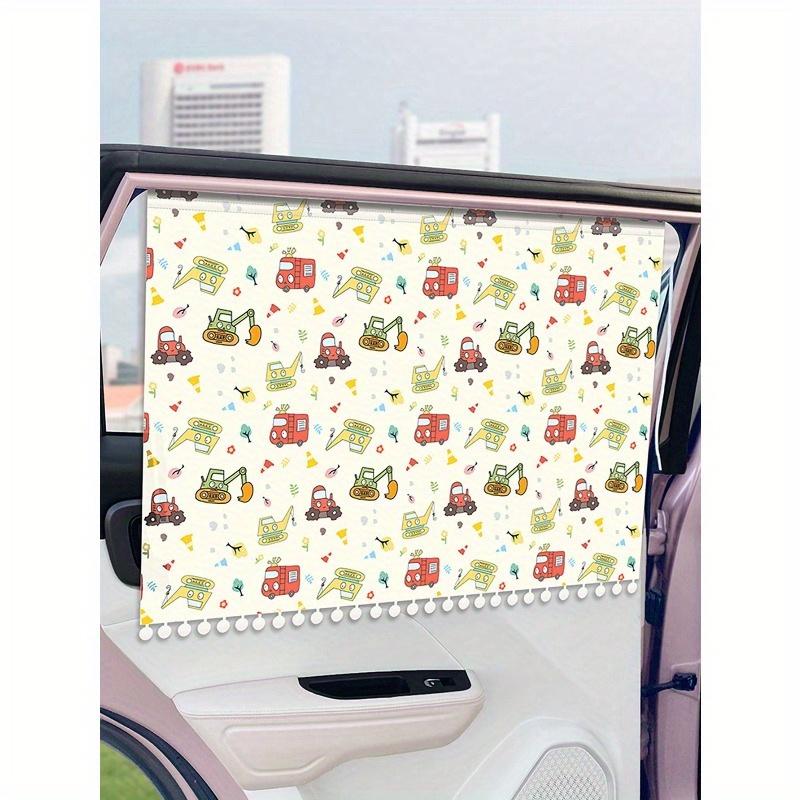1 Pc Car Sunshade Curtain, Car Privacy Window Curtain, Sunshade with Suction Cups for Car Sun Protection