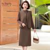 Yuzhaolin Women's Elegant Vest Dress Set