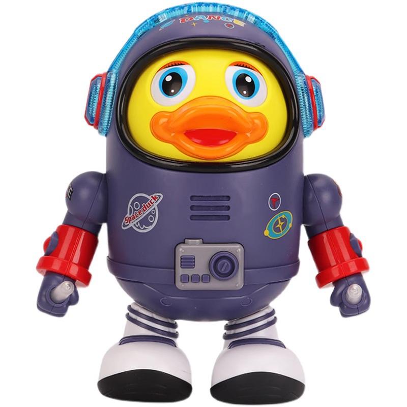 Electric Dancing Astronaut Duck Toy - Singing Robot for Babies & Toddlers (3-12 Months)