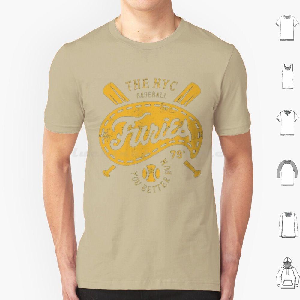 RareBaseball Furies T Shirt 6xl Cotton Cool Tee Come Out To Play The Baseball Furies Furies Rub Dirt On It Baseball Player S
