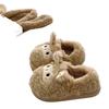 Cute soft cute cotton slippers winter thick-soled cartoon indoor home warmth plush cotton shoes winter