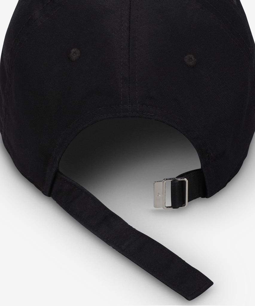 NIKE Jordan Club Unstructured Curve Bill Cap - Black:White / Hq1963-010