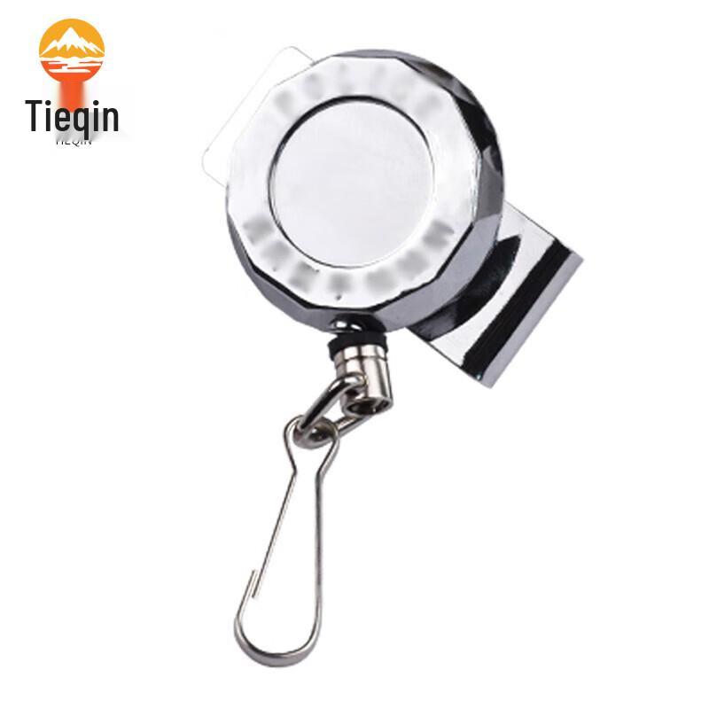 Tactical Retractable Anti-Loss Steel Wire Lanyard