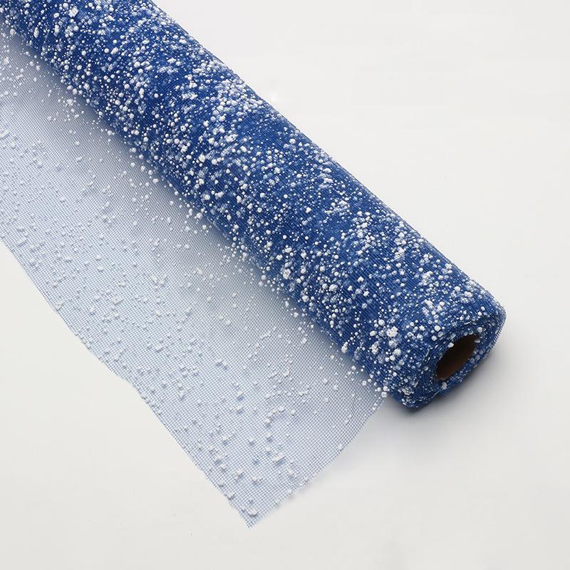 Schneeflocken Garn Wickel Netzpapier Blumenstrauß Verpackung Hochzeit Geburtstagsparty Dekoration Floristenbedarf Geschenkverpackungsmaterialien