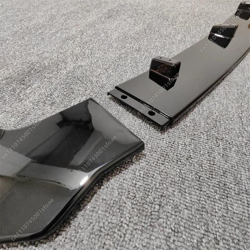 Front Bumper Splitter Lip For Volkswagen Caravelle T6 LWD TDI TSI 2015-2023 Auto Blade Spoiler Diffuser Bodykits Tuning Add On