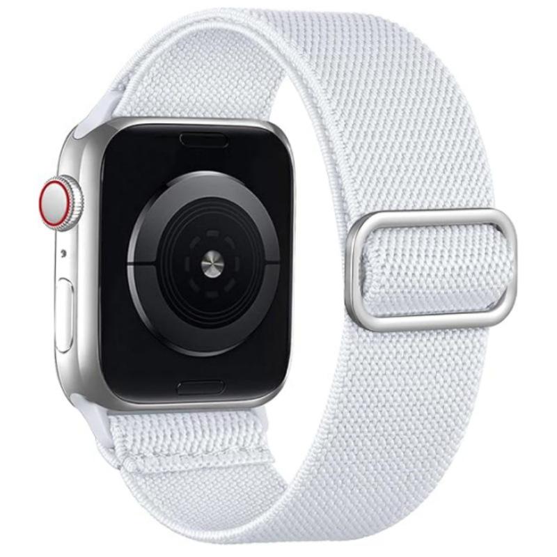 

Плетеный нейлоновый ремешок для Apple Smart Watch с регулируемой скользящей пряжкой для всех серий 38mm/40mm/41mm no package