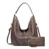 Guangzhou Women's Tassel Hollow Shoulder Bag - Large, Leisure Purse