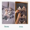 Durable Hanging Closet Organizer For Underwear Double Sided With Mesh Pockets Space Saving Storage Pocket Bra Socks Organizer