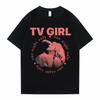 Cults TV Girl One Night Only Graphic Print T-shirt Unisex Vintage Tees Unisex Γυναικείο Casual Oversized T-shirt Unisex Βαμβακερό T-shirt