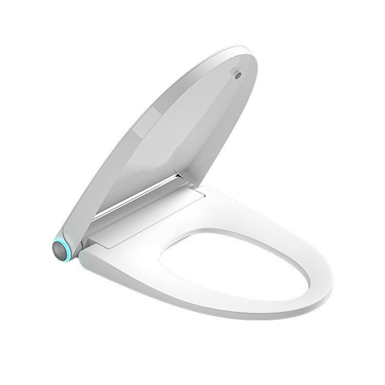 Intelligent Heated Toilet Seat with Automatic Flushing and Night Light - Fits U & V-Shaped Toilets