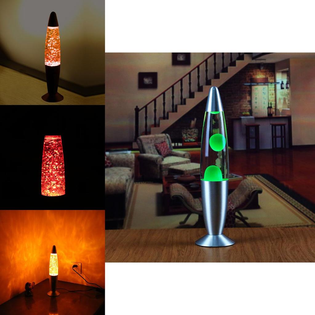 Soothing Motion Lava Lamp With Relaxing Glitter For A Mesmerizing Home Decor
