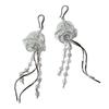 Fashion Jellyfish Tassels Drop Earrings Temperament Dangle Earrings Elegant Pendant Earring Party Jewelry Charm Earring