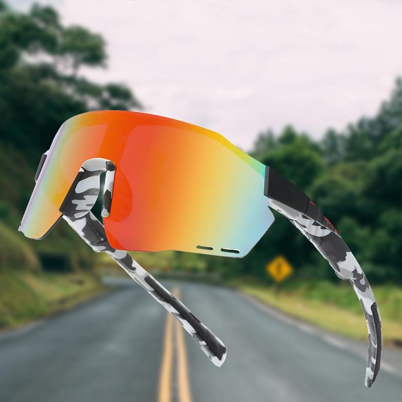 New Sports Sunglasses Men And Women Windproof Bicycle Riding Sunglasses Sports Protective Glasses XSY9967