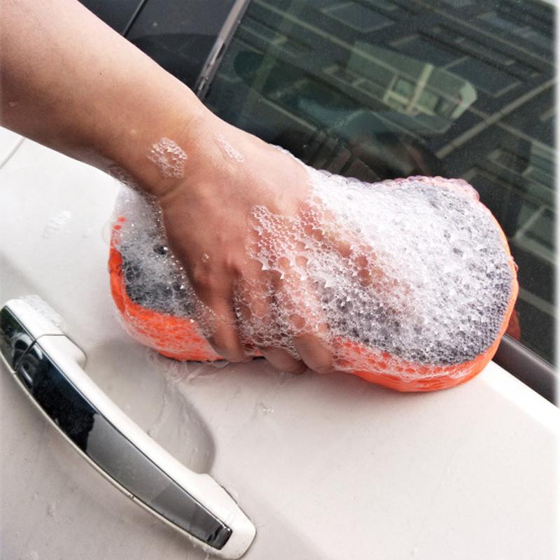 Car Wash S form Sponge Bone Design Car wash mesh sponge For Polishing Porous Car Motorcycle Washer Care Cleaning Sponge Brushes