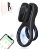 APP Control Vibrating Cock Ring for Men Clitoris Stimulation Ejaculation Delay Penis Ring Adult Supplies Sex Toy for Couples