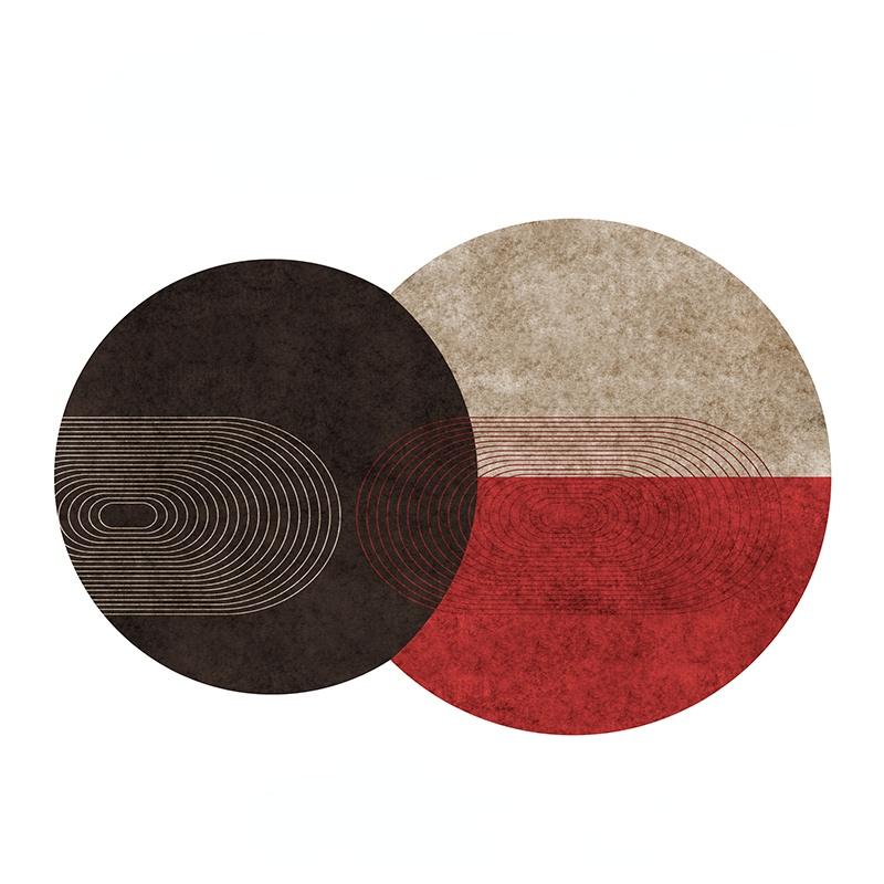 

Креативные ковры неправильной формы Ковер для украшения гостиной Высококачественные ковры для спальни Домашний декор Коврик для пола Ковер для детской комнаты 80*120cm