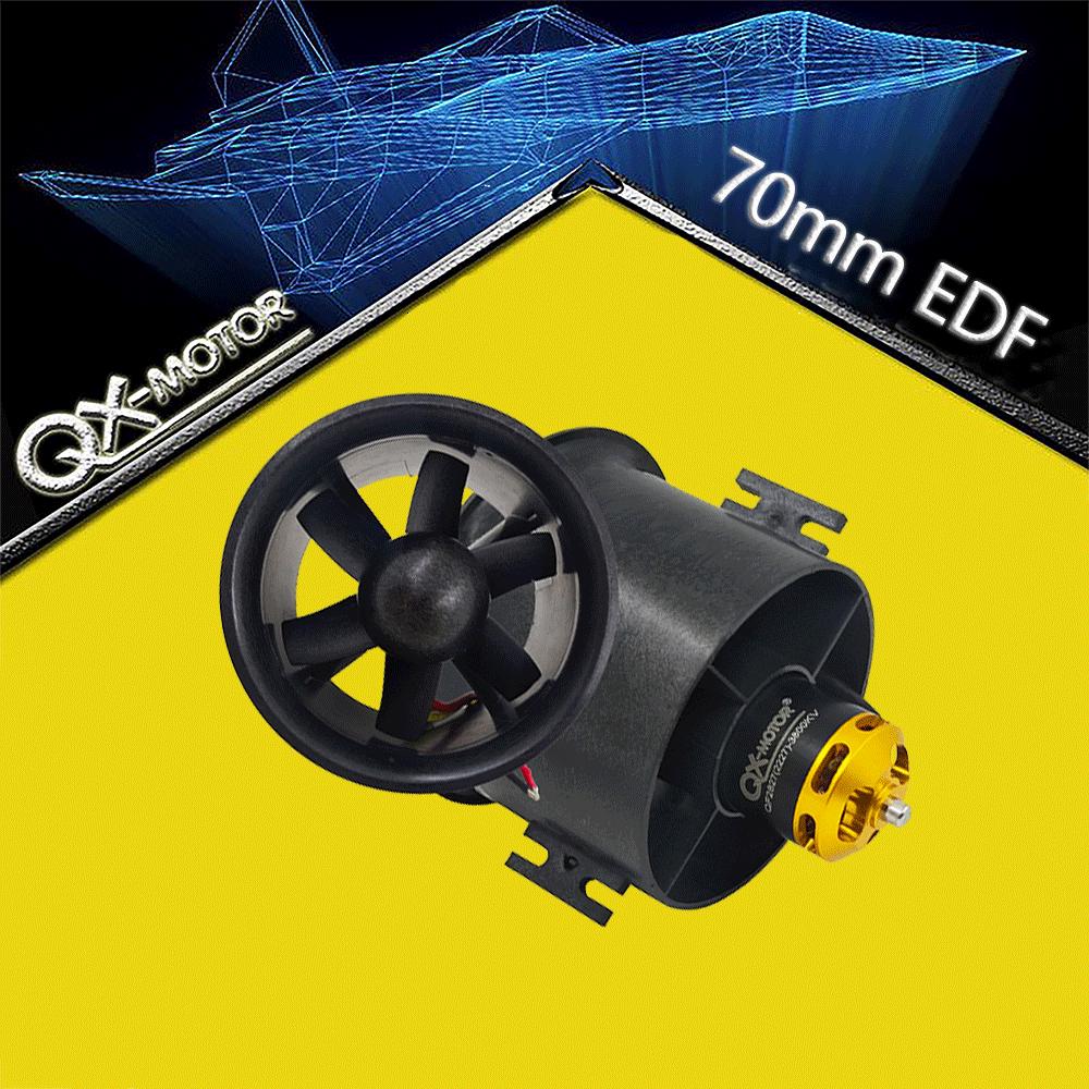 Ducted Fan Brushless Motor Turbojet QF2827 for RC Aircraft