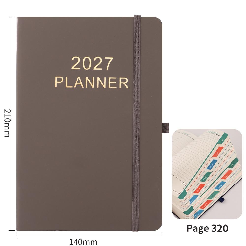 To Do List 2027 Agenda Book A5 Daily Planner Book Portable Schedule Book Students