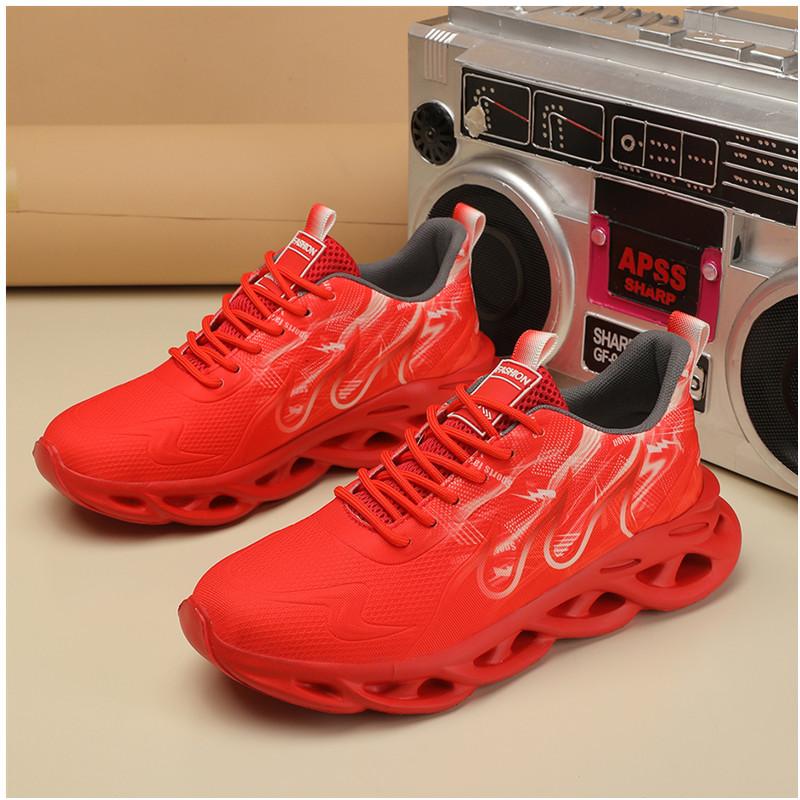 Unisex Running Shoes Men Women Lightweight  Breathable Comfortable Flat Soft Tennis Shoes Summer Lace-up Sneakers Man