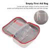 Empty First Aid Bag Waterproof Large Capacity Emergency Medicine Pouch for Outdoor