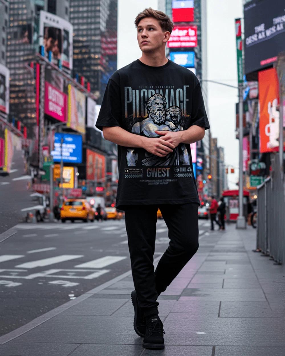 Pilgrimage Of Hope Oversized T-Shirt 4XL