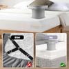 Invisible Non-Slip Plastic Bed Sheet Holders - 4 Pieces for Secure Fitted Covers and Quilts