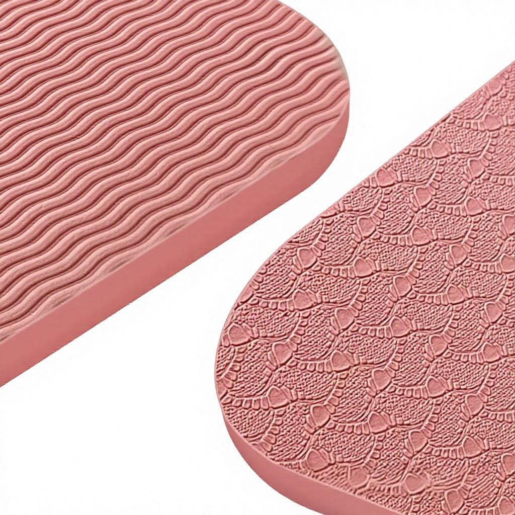 TPE Double-sided Non-Slip Thickened Wide Yoga Mat Shock Absorption 68mm Thickness 183/185cm Length for Rope Skipping Dance