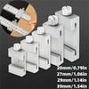 Steel Positioning Limit Block Durable Adjustable Measuring Marking Gauge Lightweight Ruler Scriber Locator Line Marking
