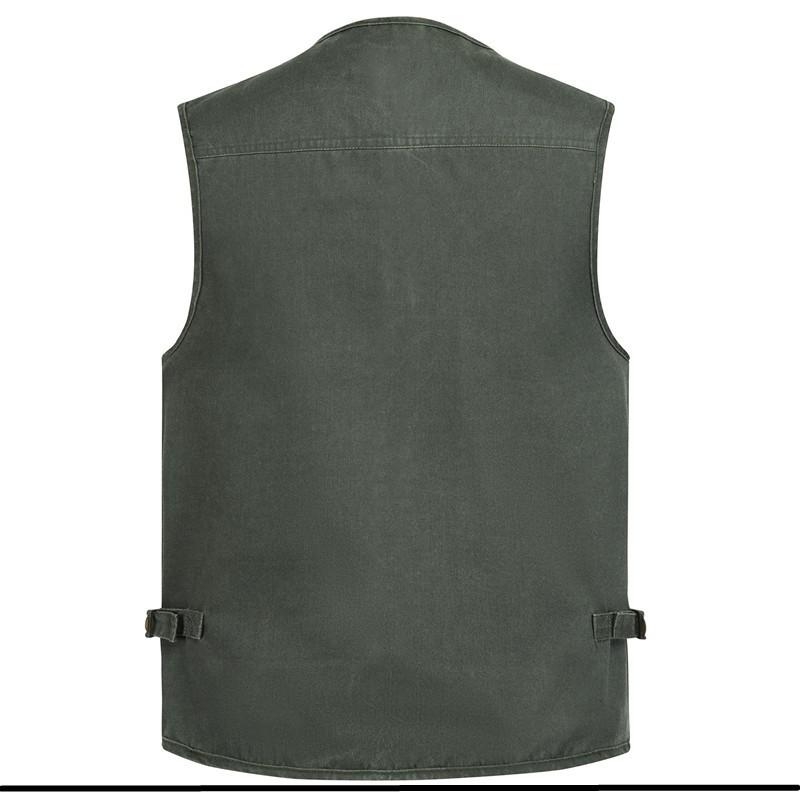 Men's Breathable Outdoor Vest With Multiple Pockets, Sleeveless Jacket, Camping, Fishing, Hunting, Photography Vest