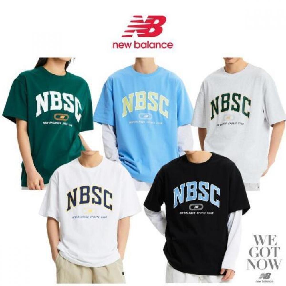 

New Balance Uni Nbsc Short Sleeve Tee Nbnee22533 light blue/100(L)