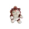 Plush Cat Delightful Toy Keychain 4 Inch Cartoon Stuffed Accessory Animal