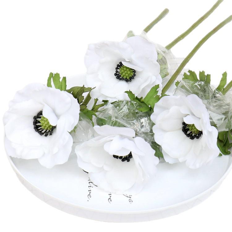 Anemone Silk Flower Decor for Wedding, Hotel, or Home Broadcast