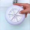 Mini washing machine suitable for socks, underwear, compact ultrasonic turbine washing machine travel and home laundry equipment