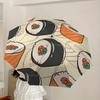 1pc Sushi Rolls Automatic Open/Close Umbrella, Formal Events - Ideal Gift for Family or Friends, Outdoor Accessory yy251211164