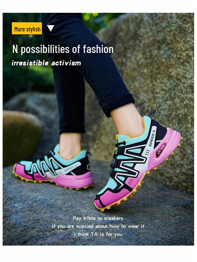 2023 Herbst Mädchen Fahrradsportschuhe: Stylische Outdoor Sneaker für Studentinnen