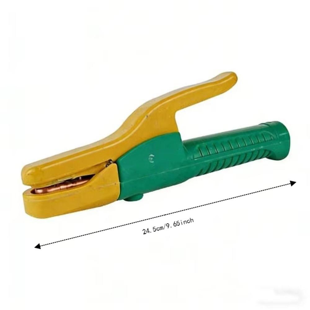 Heat Resistant Welding Electrode Holder Insulated Handle Electrode Holding Clamp For Welders
