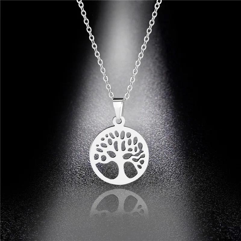 Bear Necklace Stainless Steel Jewelry Fashion Jewelry Fine Silver Color for Women Girls and Valentine Birthday Party Gift Super