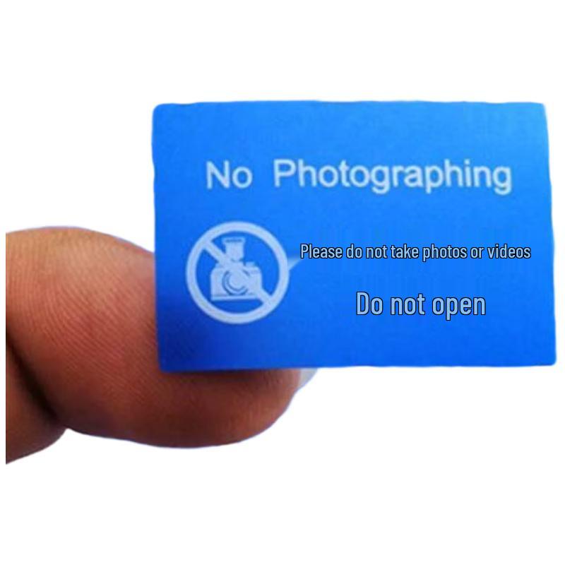 No Photography Privacy Stickers
