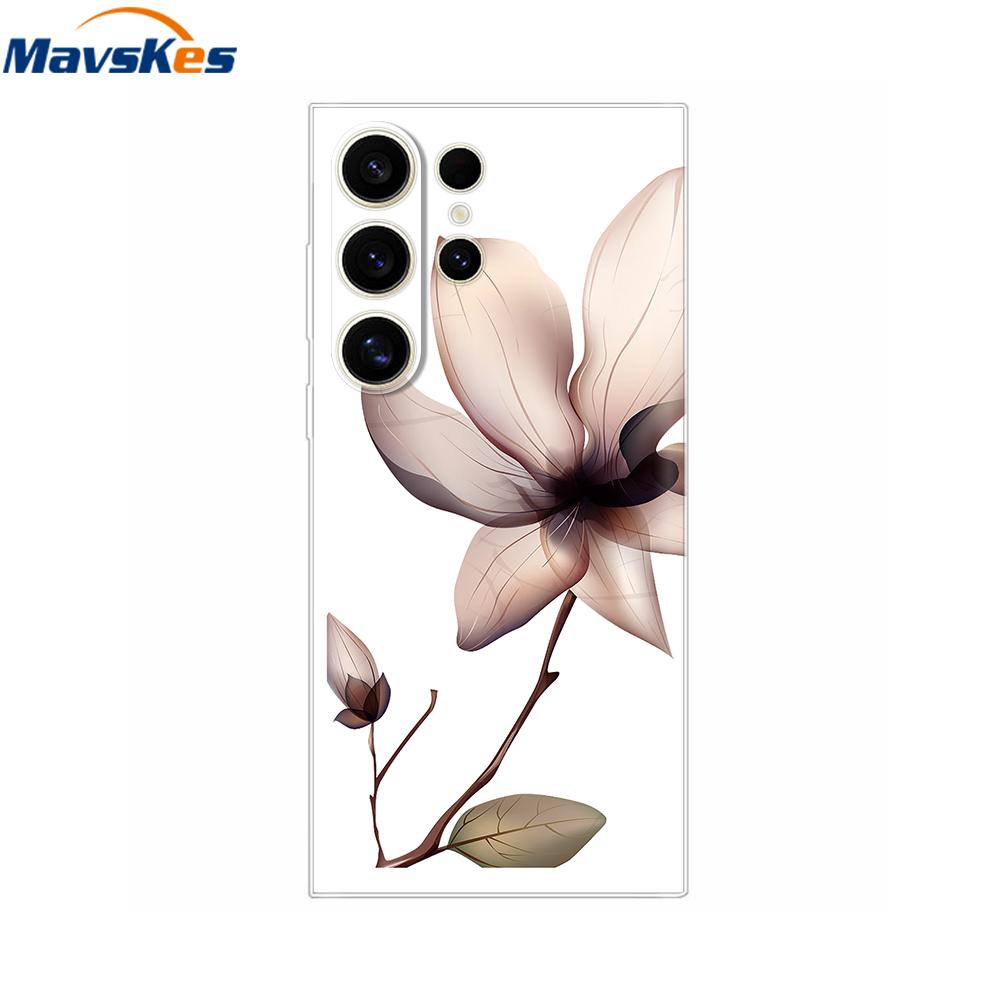 For Samsung S25 Ultra Case Clear TPU Soft Fashion Silicone Phone Case For Samsung Galaxy S25 Plus Back Cover S 25 Fundas Para