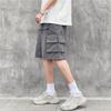IELGY Cool Hong Kong Style Men's Summer Overalls Shorts Men