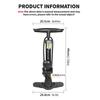 BUCKLOS Hochdruck Fahrradpumpe 160PSI Fahrrad Luftpumpen Schrader/Presta Ventil Pumpe Fahrrad E-Bike Auto Luft Reifenfüller