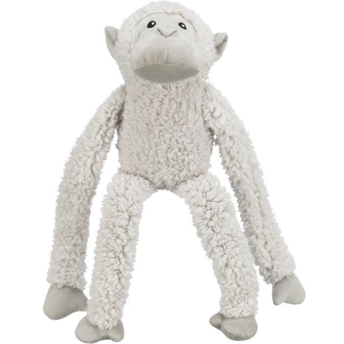 Jouet peluche - Trixie - Singe - Taille unique - Résistant - Amusant