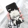 Black Case for Xiaomi Redmi 13C Note 9 iPhone XR 7 8 14 15 11 12 13 X XS Pro Max Samsung A25 S23 S24 FE Ultra Plus HUNTER X HUNTER