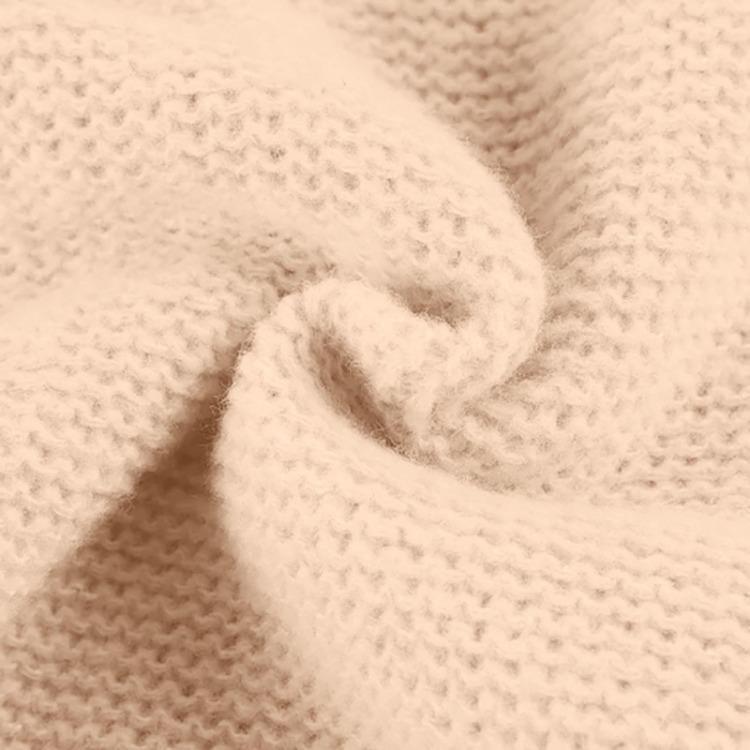 Verdickter Winter Warmer Damen Langer Kapuzen-Strickmantel Einfarbiger Gestrickter Pullover-Mantel