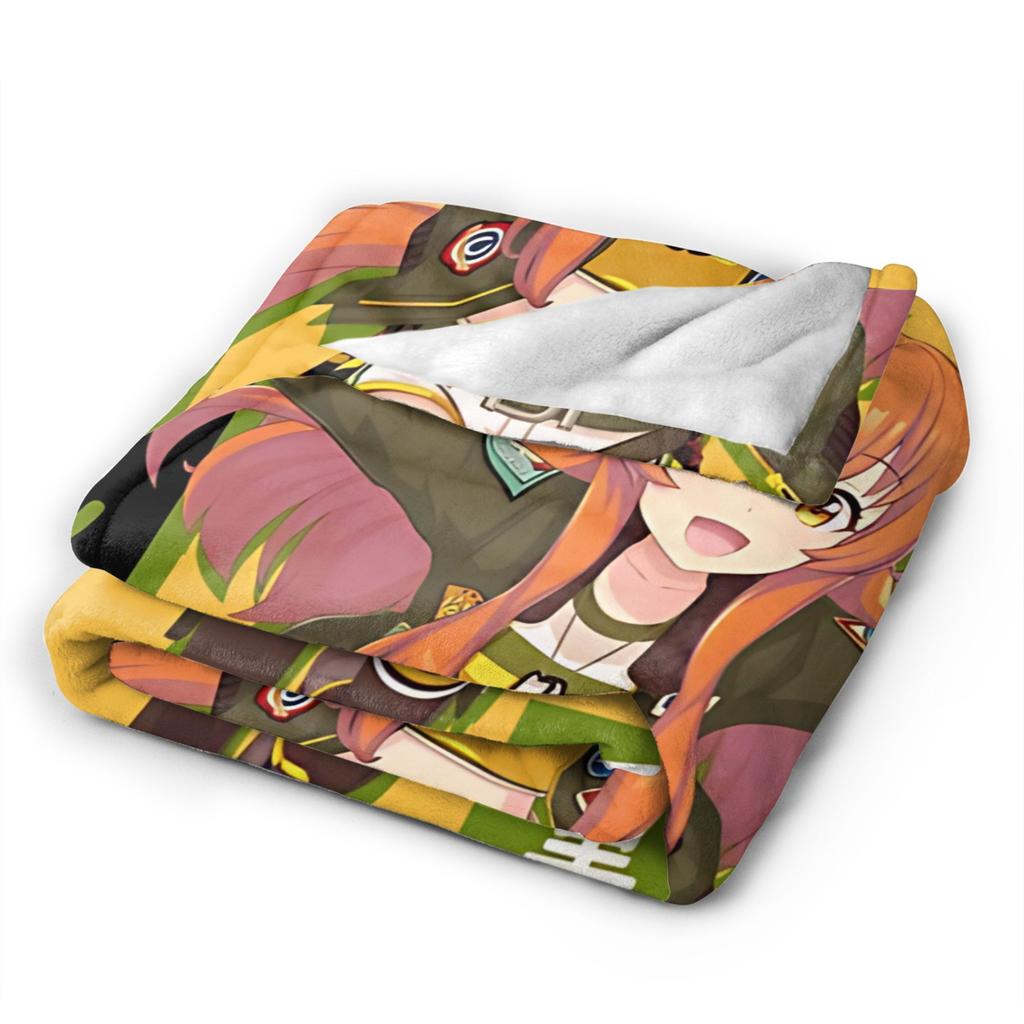 Umamusume Pretty Derby Gold Blanket Multi-size Super Soft and Warm Throw Blankets for Couch Sofa and Bed