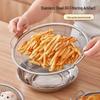 304 Stainless Steel Oil Filter Mesh Frying Basket and Draining Tray